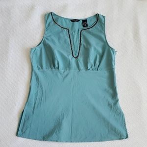 New York & Company Silk Top Blouse sz 10